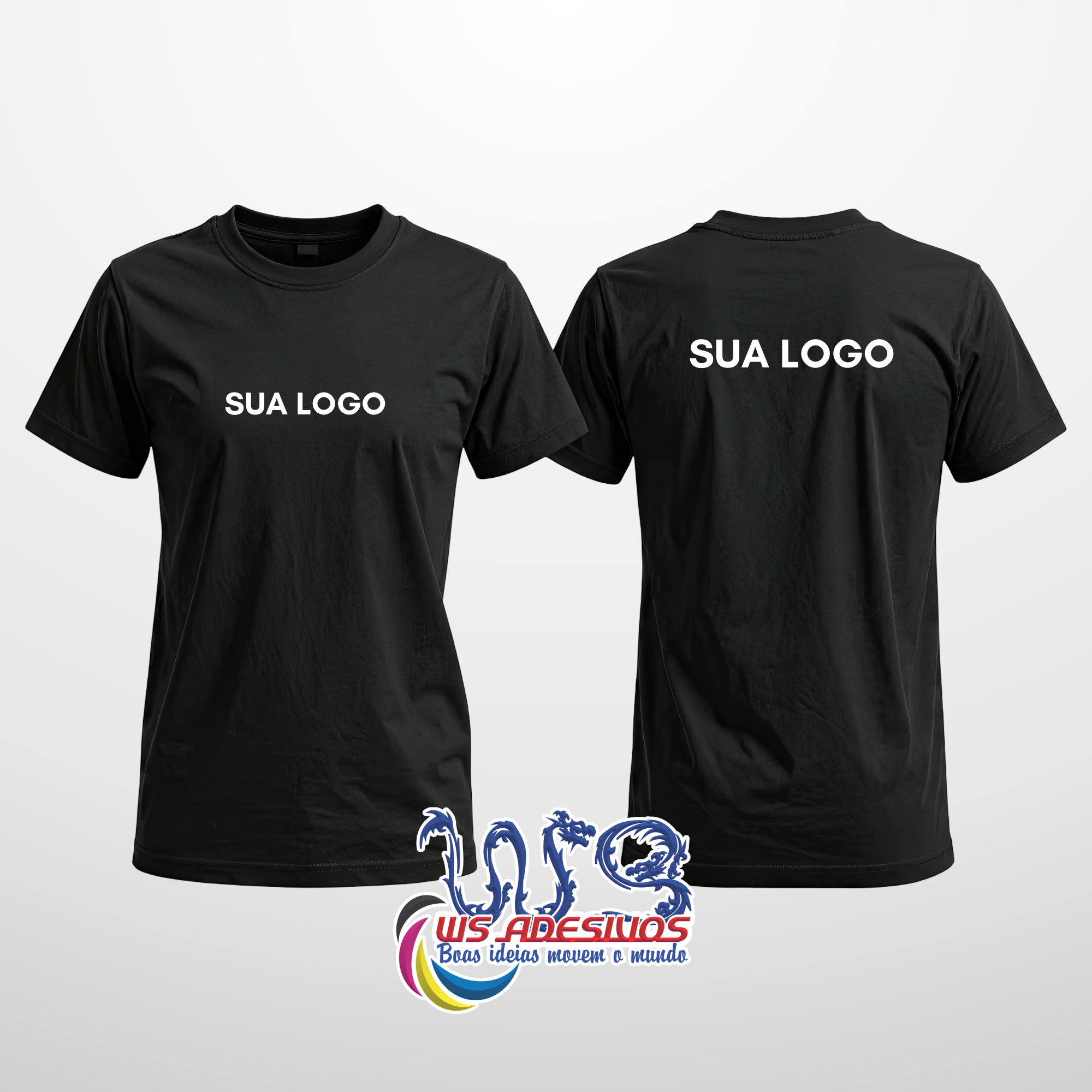 Camiseta Unissex Penteada Fio 30.1 Algodão