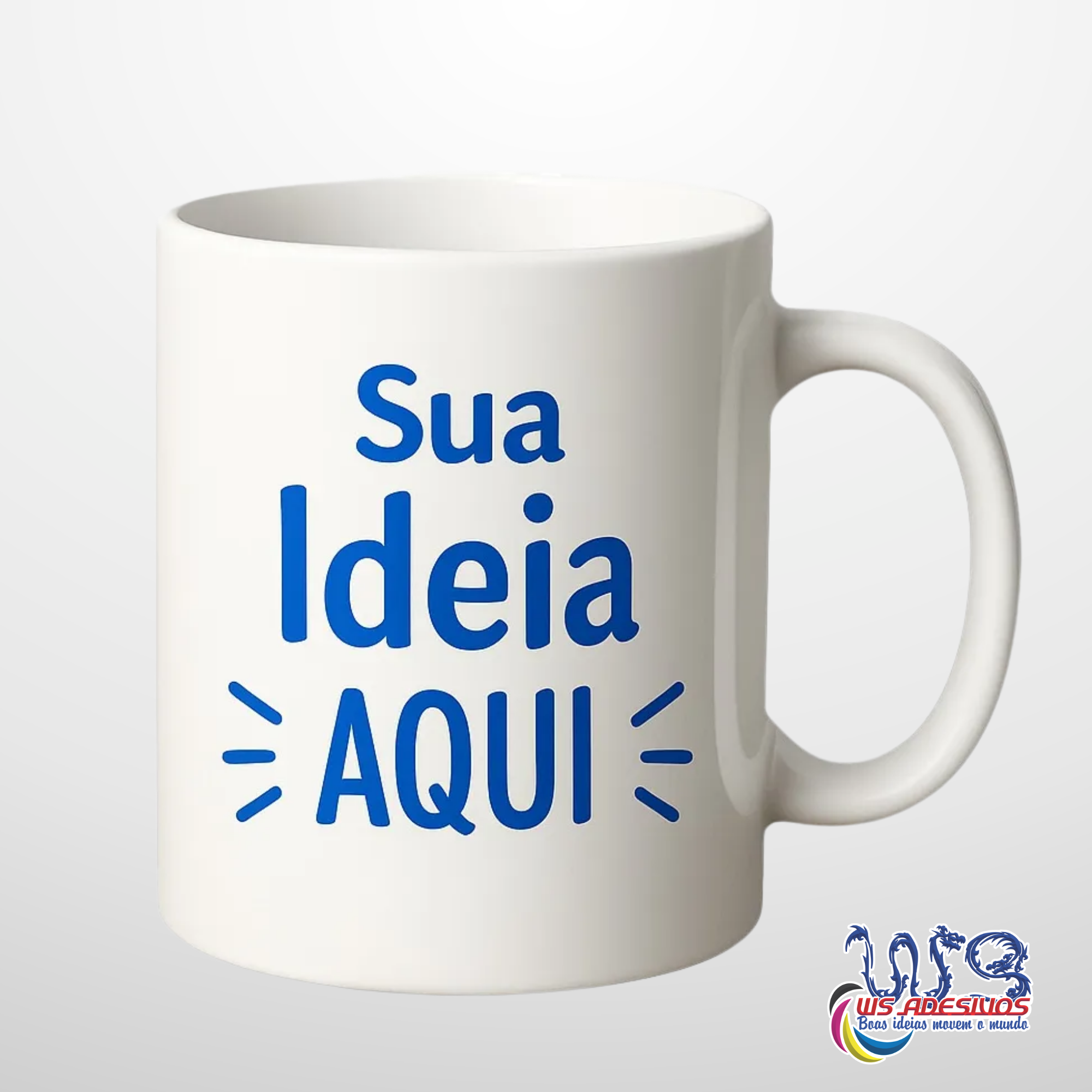 Caneca Porcelana 325ml